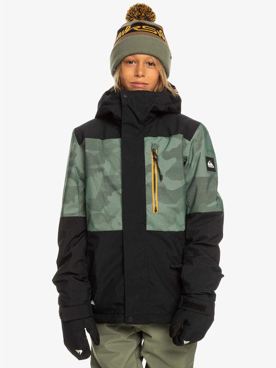 Quiksilver Mission EQBTJ03155-GNB3 Frauen Jacke aus für Ski & Snowboard Mehrfarbig