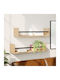 Sonoma Oak Wall Shelves (2 Pieces) 60x16x14cm
