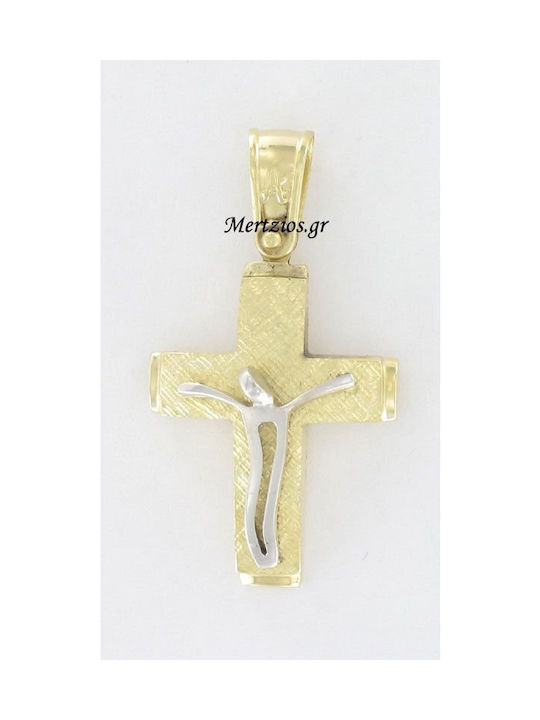 Mertzios.gr Gold Kreuz 14K