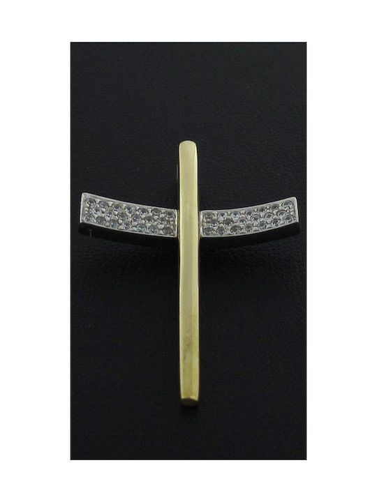 Mertzios.gr Gold Cross 14K