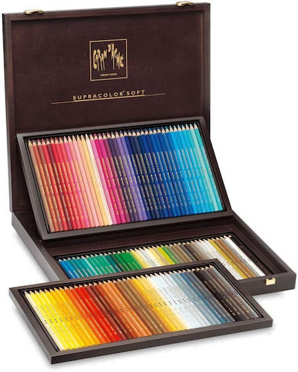 Caran D'ache Farbstift-Set Aquarell in einer Box 120Stück Packung von 1 Verpackungen