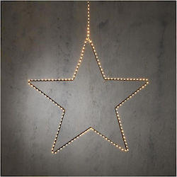 Plastona Plastic Illuminated Christmas Decorative Pendant Star