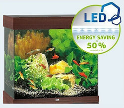 Juwel Lido 120 Led Aquarium mit einer Kapazität von 120Es mit 61x41x58cm. Braun