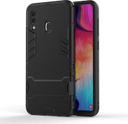 Back Cover Σιλικόνης Μαύρο (Samsung Galaxy A30, Samsung Galaxy A20)