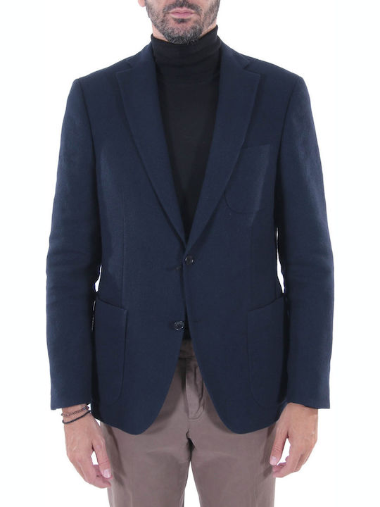Men's Winter Suit Jacket Blue