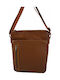 Mybag Leather Men's Bag Shoulder / Crossbody Tabac Brown