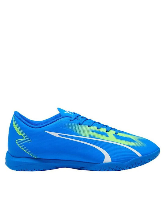 Puma Ultra Play IT Χαμηλά Ποδοσφαιρικά Παπούτσια Σάλας Μπλε