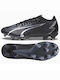 Puma Ultra Match FG/AG Low Football Shoes with Cleats Black