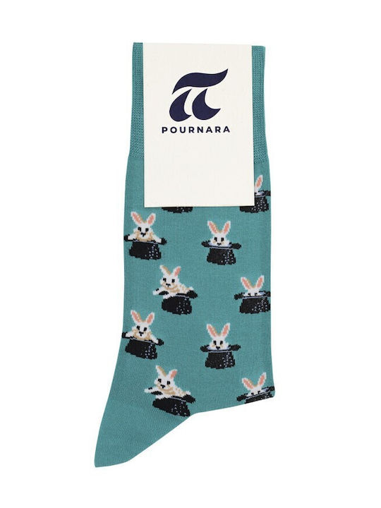Pournara Чорапи Turquoise 1Пакет