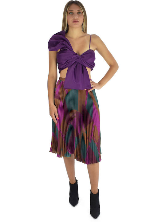 Γυναικεία Μπλούζα Αμάνικη Purple
