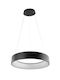 Fan Europe LED Ceiling Light Black LED with Adjustable White Light 60x10x150cm