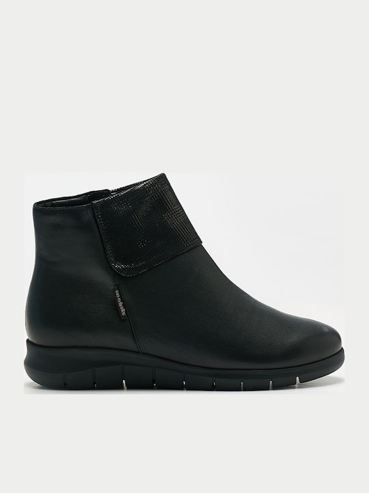 Mephisto Leather Women's Ankle Boots Platform B...