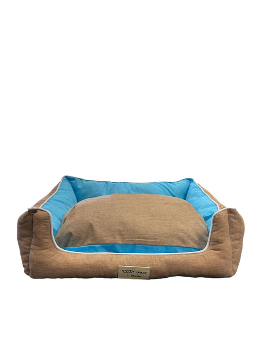 Pet Interest Καναπές Κρεβάτι Σκύλου Καφέ 65x55εκ.