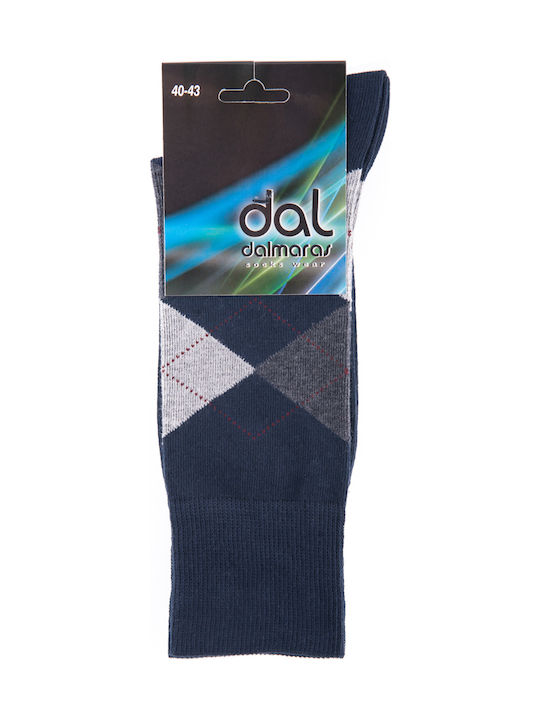 Dal Herren Socken Blue 1Pack