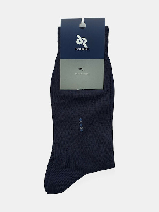Douros Socks Dünn Einfarbige Socken Blau 1Pack