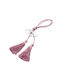 Georgiou Hanging Lucky Charm Burner Pink made of Plexiglass 35cm 1pcs