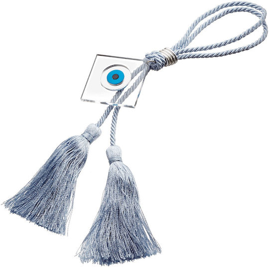 Georgiou Hängend Glücksbringer Brenner Hellblau aus Plexiglas 35cm 1Stück