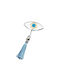 Georgiou Hanging Lucky Charm Burner Light Blue made of Plexiglass 1pcs