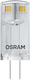 Osram Λάμπα LED 0.6W για Ντουί G4 Θερμό Λευκό 55lm