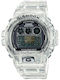 Casio G-shock Digital Men's Watch 43mm Battery with White Rubber Strap