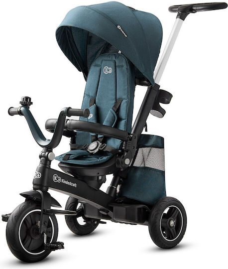 Kinderkraft Easytwist Μετατρεπόμενο με Χειρολαβή Γονέα 5 σε 1 για 3+ Ετών Πράσινο