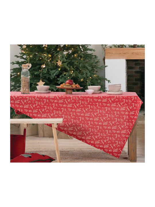 Nef-Nef Homeware Christmas Tablecloth Fabric L140xW140cm 1pcs 034316