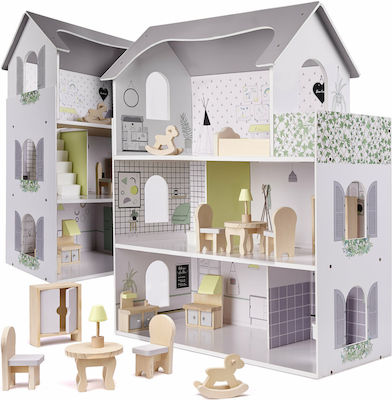 Loco Wooden Dollhouse ISC7794