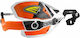 Cycra Motorcycle Protective Hand Guards in Orange Colour