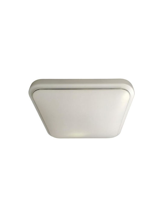 Milagro Πλαφονιέρα Οροφής με Ενσωματωμένο LED σε Λευκό χρώμα