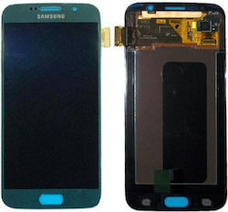 Οθόνη με Μηχανισμό Αφής για Galaxy S6 (Μπλε)