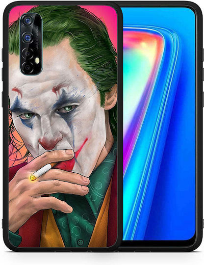 Smartfits Popart Jokesonu Umschlag Rückseite Mehrfarbig (Realme 7)