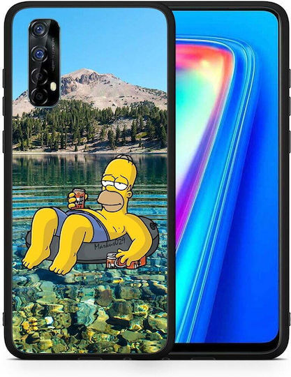 Smartfits Summer Happiness Back Cover Galben (Realme 7)