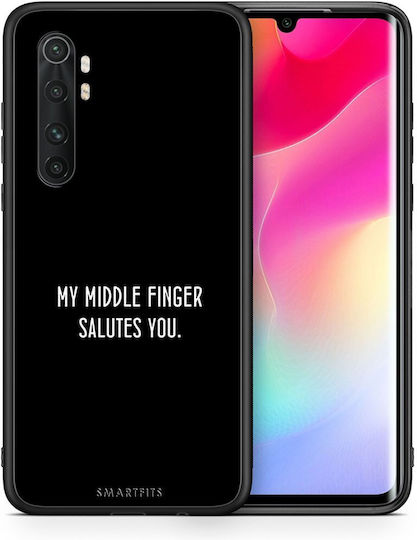 Smartfits Salute Back Cover Μαύρο (Xiaomi Mi Note 10 Lite)