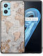 Smartfits World Map Back Cover (Oppo A96)