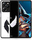 Smartfits Angels Demons Umschlag Rückseite Schwarz (Poco X5 Pro) 8431512060243_46711818518867