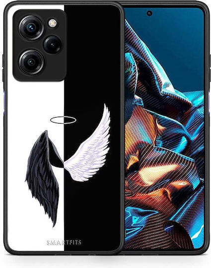 Smartfits Angels Demons Umschlag Rückseite Schwarz (Poco X5 Pro) 8431512060243_46711818518867