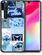 Smartfits Collage Good Vibes Back Cover Μπλε (Xiaomi Mi Note 10 Lite)