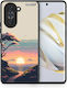 Smartfits Pixel Sunset Umschlag Rückseite (Huawei Nova 10)