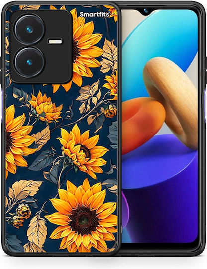Smartfits Autumn Sunflowers Back Cover (Vivo Y22) 8567754850643_47211633017171