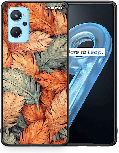 Smartfits Autumn Leaves Back Cover Portocaliu (Oppo A96)