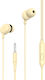 Yookie 20644 In-ear Handsfree με Βύσμα 3.5mm Λευκό