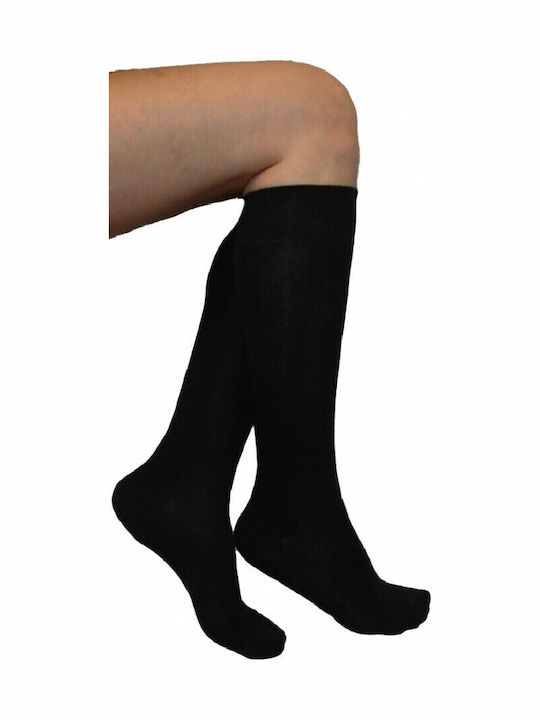 Dimi Socks Men's Solid Color Socks Black