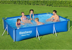 vidaXL Pool PVC Aufblasbar 300x201x66cm