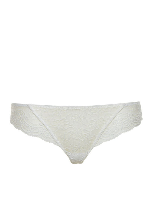 Lormar Holly Laser Women's Brazil with Lace White