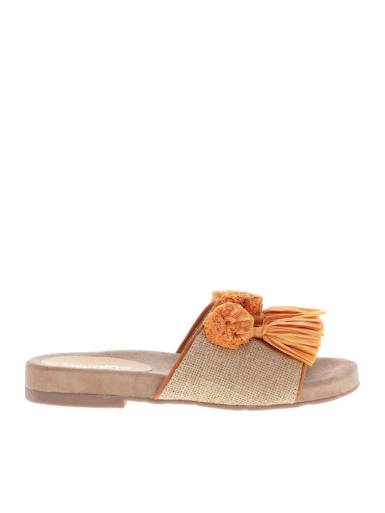 Haralas Women's Flat Sandals in Pink Color