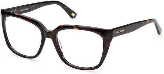 Skechers Femei Plastic Rame Ochelari Maro SE2188 052