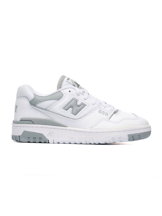 New Balance 550 Γυναικεία Sneakers Λευκά