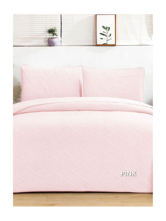 Down Town Home Diamond Set Coverlet Single Cott...