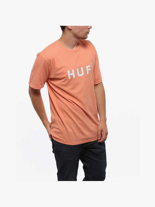 HUF Og Ανδρικό T-shirt Κοντομάνικο Coral Haze -...