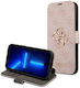 Guess 4g Metallic Book Pink (iPhone 15 Pro)